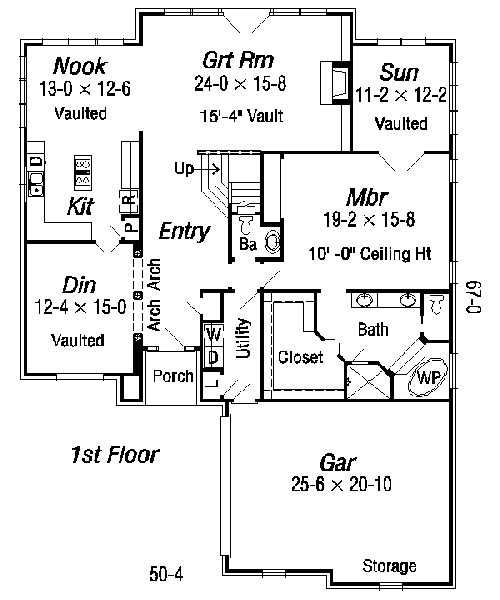 Grand Entrance, Floor Plan